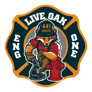 Live Oak Engine Company No. 1 emblem