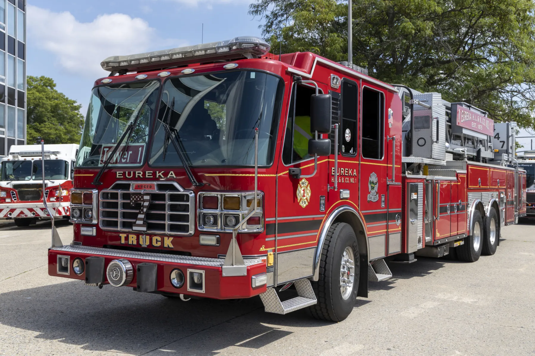 Eureka Hook Ladder & Bucket Company No. 1 Tower Ladder 447