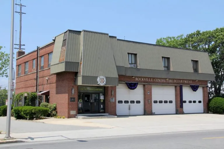 Rockville Centre Fire Department headquarters and firehouse.